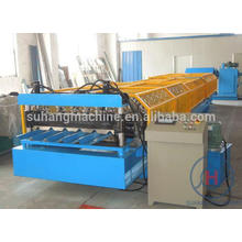Für Verkauf-High-Speed verzinkt 12 ft Stahl Metall Dachplatten Ag Tuff Rib Roll Forming Machine